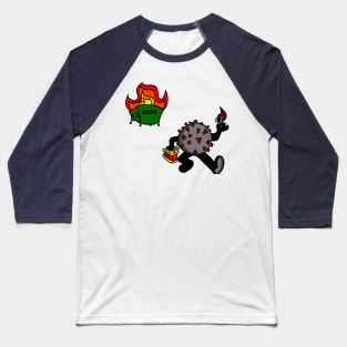 2020 Dupster Fire Baseball T-Shirt